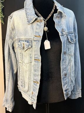 Ksubi Light Wash Blue Denim Jacket